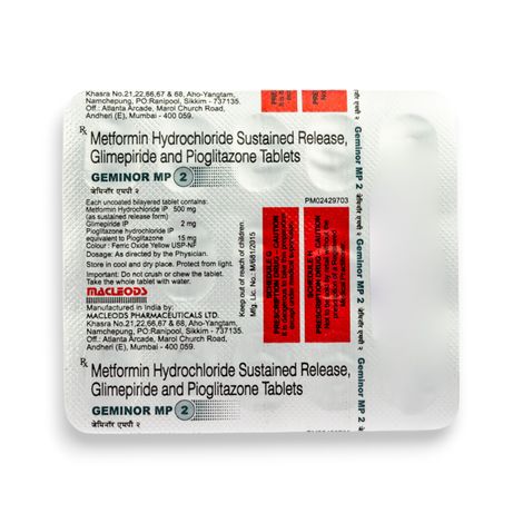 Geminor MP 2 Tablets SR
