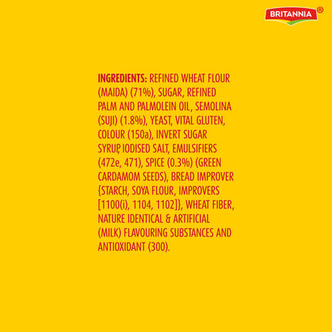Britannia Toastea Premium Bake Rusk With Real Elaichi