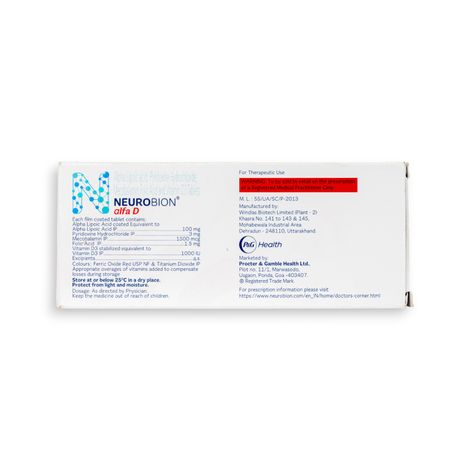 Neurobion Alfa D Tablet