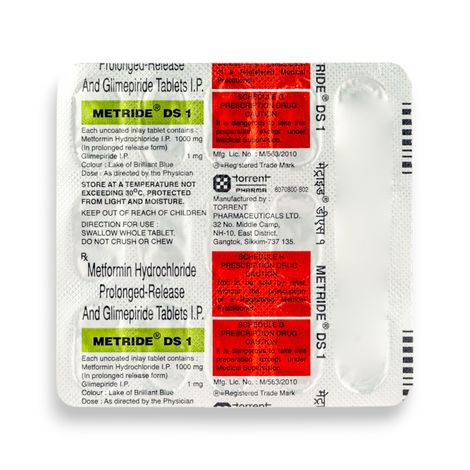 Metride DS 1 Tablets PR