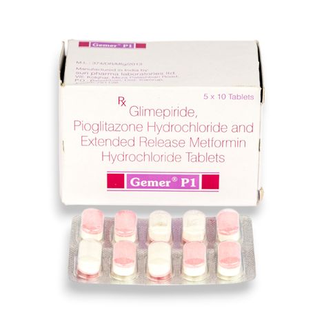 Gemer P 1 Tablets ER