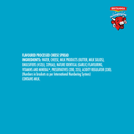 Britannia The Laughing Cow Cheese- Roasted Garlic Spread Tub
