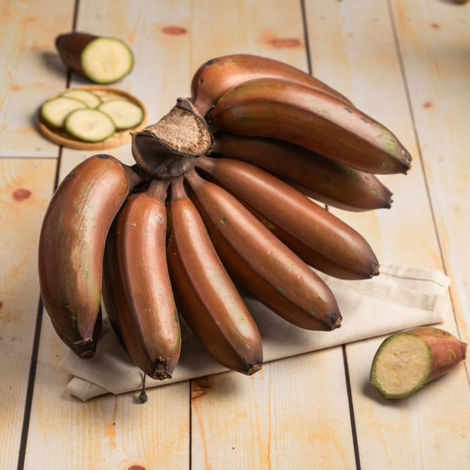 Banana Red Semi Ripe