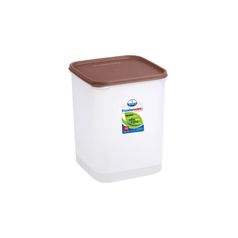 Joyo Fresherware Plastic Storage Container with Airtight Lid,Kitchen Organizers- 6 ltr-Assorted