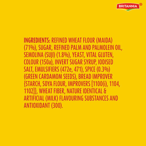 Britannia Toastea Premium Bake Rusk With Real Elaichi