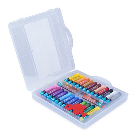 Apsara Oil Pastels 26 Shades - Plastic Box