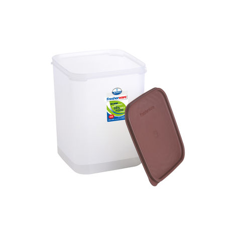Joyo Fresherware Plastic Storage Container with Airtight Lid,Kitchen Organizers- 6 ltr-Assorted