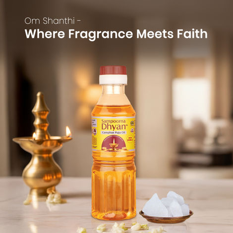 Camphor Fragrance | Kapoor - Puja Oil | Cycle