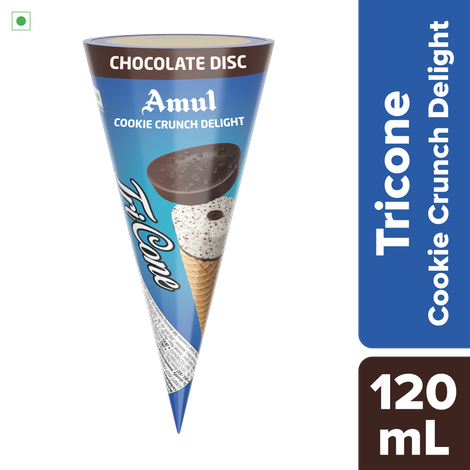 Amul Cookie Crunch Delight Ice Cream Cone