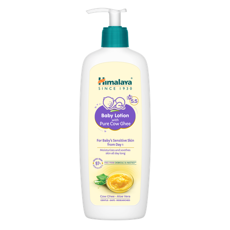 Himalaya Baby Lotion With Pure Cow Ghee & Ph 5.5
