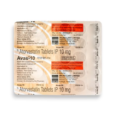 Avas-10 Tablets