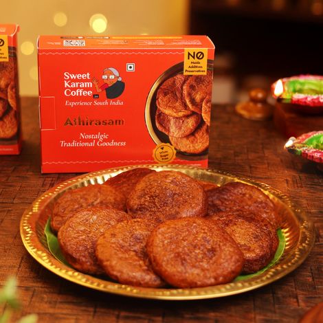 Sweet Karam Coffee Classic Athirasam - No Preservatives, No White Sugar
