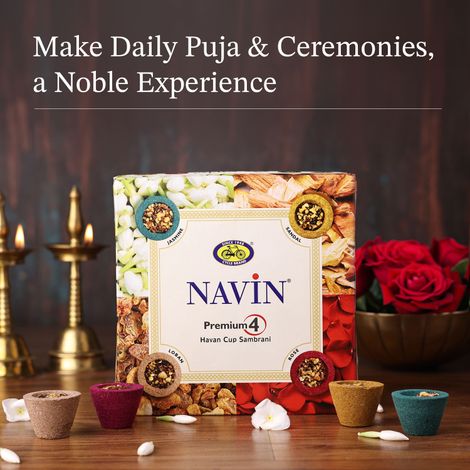 Cycle Navin 4-in-1 Havan Sambrani Cup Assorted Box