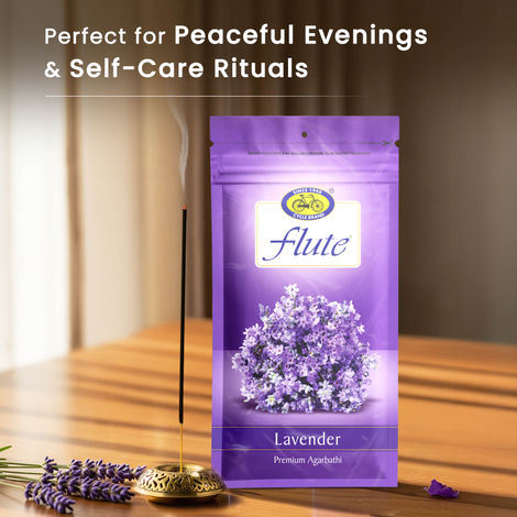 Pure Flute Agarbatti Lavender Fragrance | Cycle