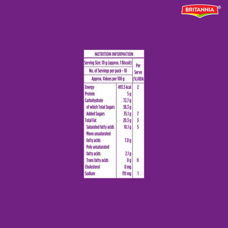 Britannia The Original Bourbon - Creme Biscuit with Chocolate | Chocolatey Indulgence in every layer