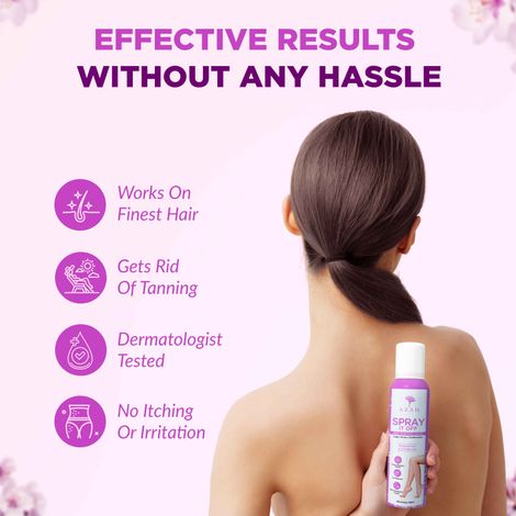 Azah Hair Removal Spray ( Cherry Blossom )