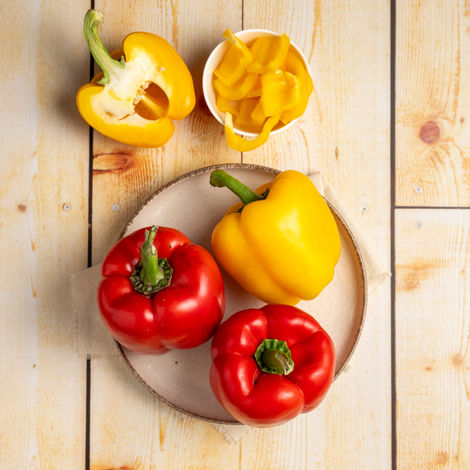 Capsicum Red & Yellow