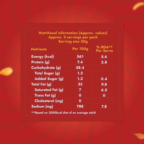 Sweet Karam Coffee - No Palm Oil Potato Chips - Mysore Masala