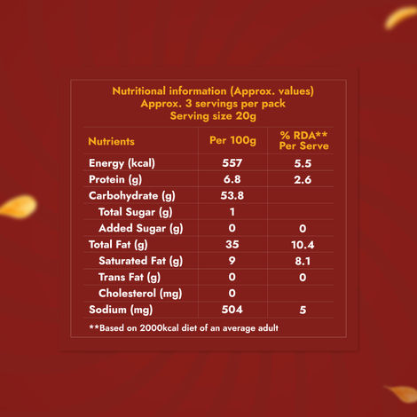 Sweet Karam Coffee - No Palm Oil Potato Chips - Guntur Red Chilli