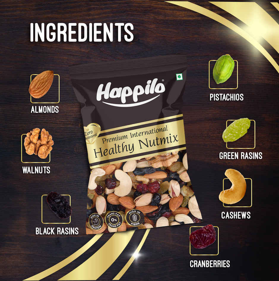 Happilo Snack Pack International Healthy Nutmix Combo 