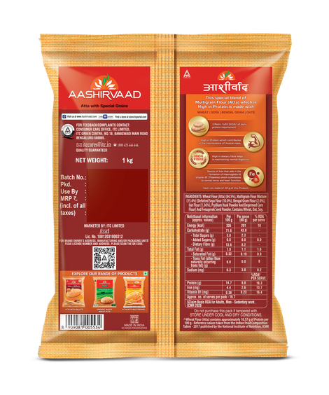 Aashirvaad Atta with High Protein