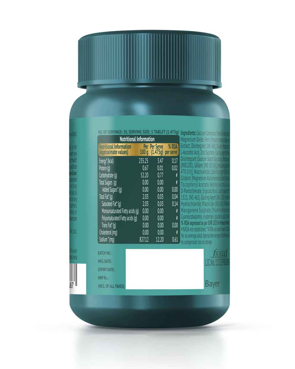 Supradyn Naturals Ginseng Multivitamin For Men 30 Tablets