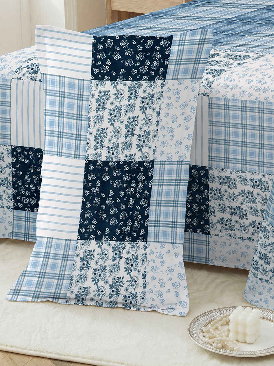 Dream Living 135 GSM King Bedsheet Set |275 x 275 cm| With 2 Pillow Covers