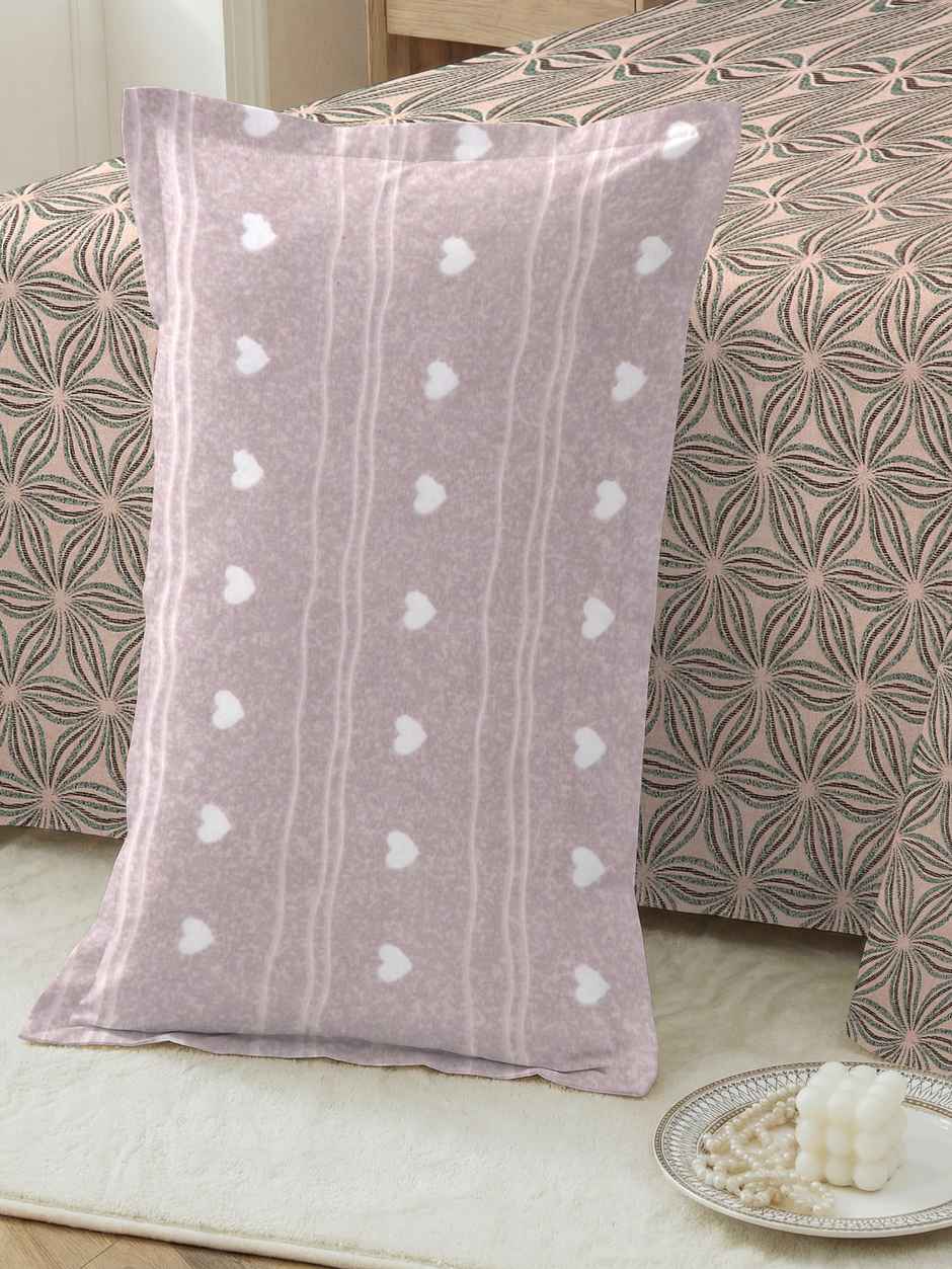 Dream Living 135 GSM King Bedsheet Set |275 x 275 cm| With 2 Pillow Covers