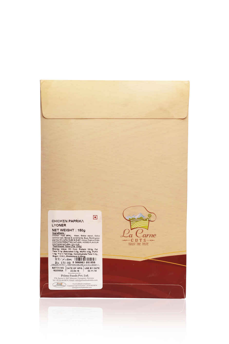 La Carne Chicken Paprika Lyoner