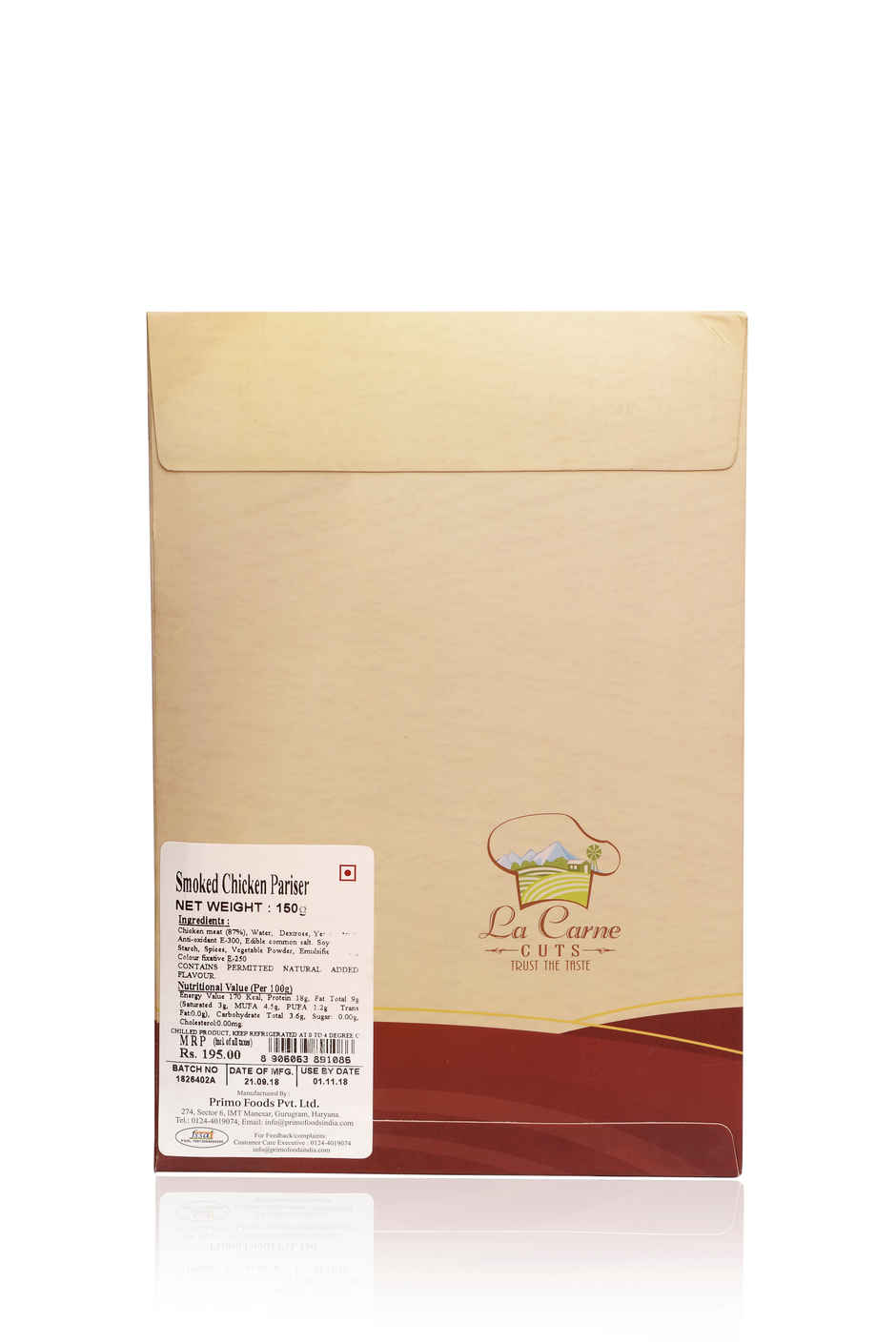 La Carne Smoked Chicken Pariser