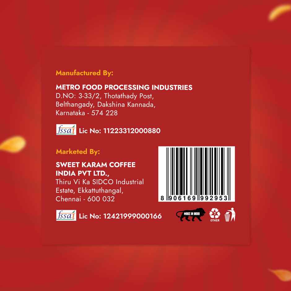 Sweet Karam Coffee | No Palm Oil Potato Chips | Mysore Masala