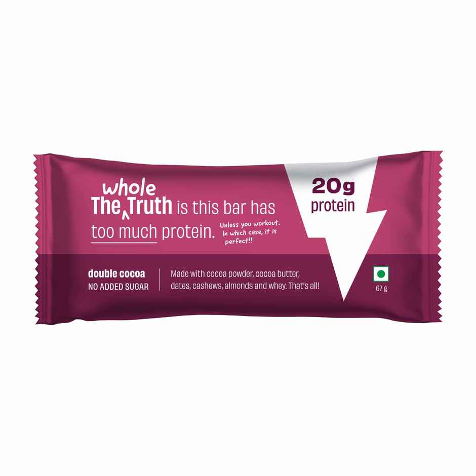 The Whole Truth 20g Protein Double Cocoa Protein Bar