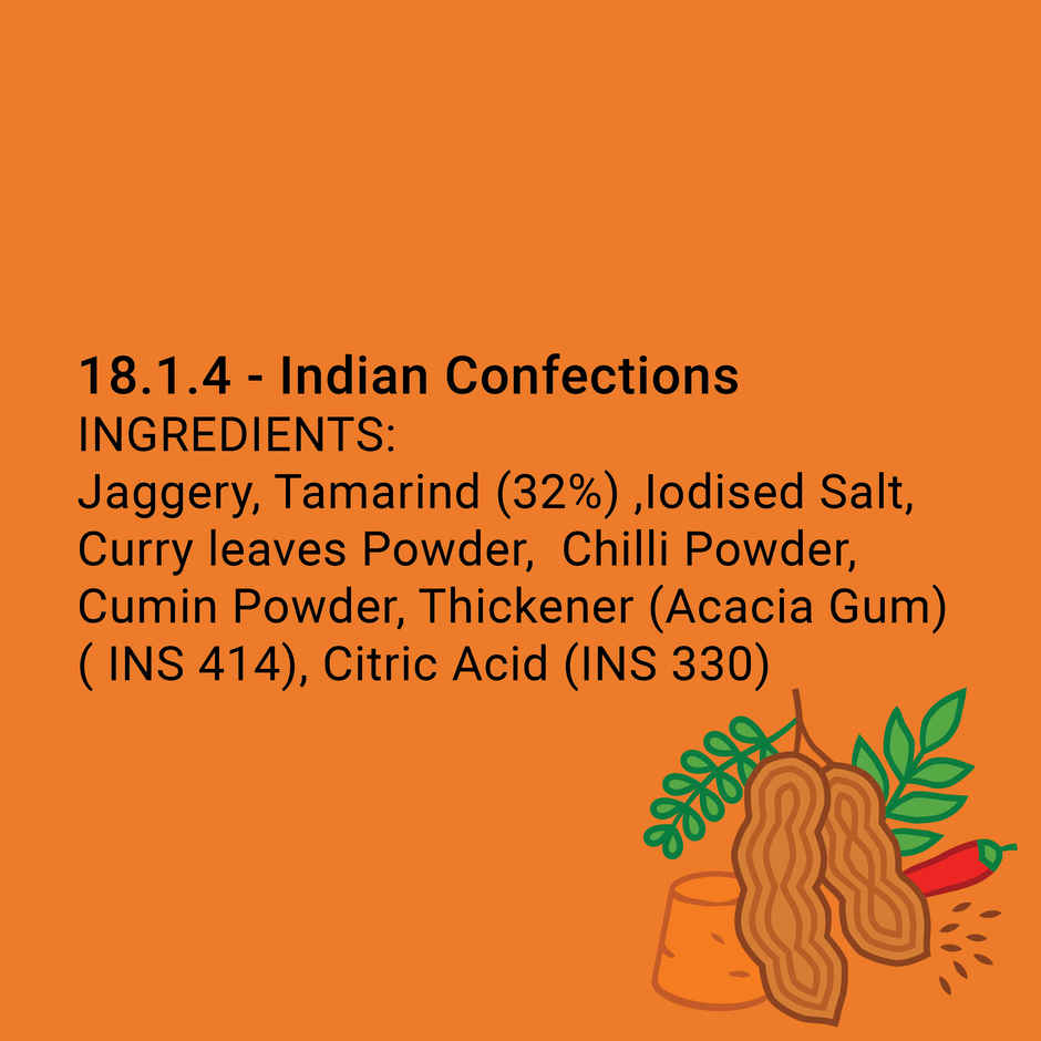 Tangy Imli (Tamarind) 10 Pcs Sour Candy | No Refined Sugar | Lollipop By Go Desi (10pc) & Rose Kaju Katli, Barfi, Sweets By Go Desi (200g) Combo