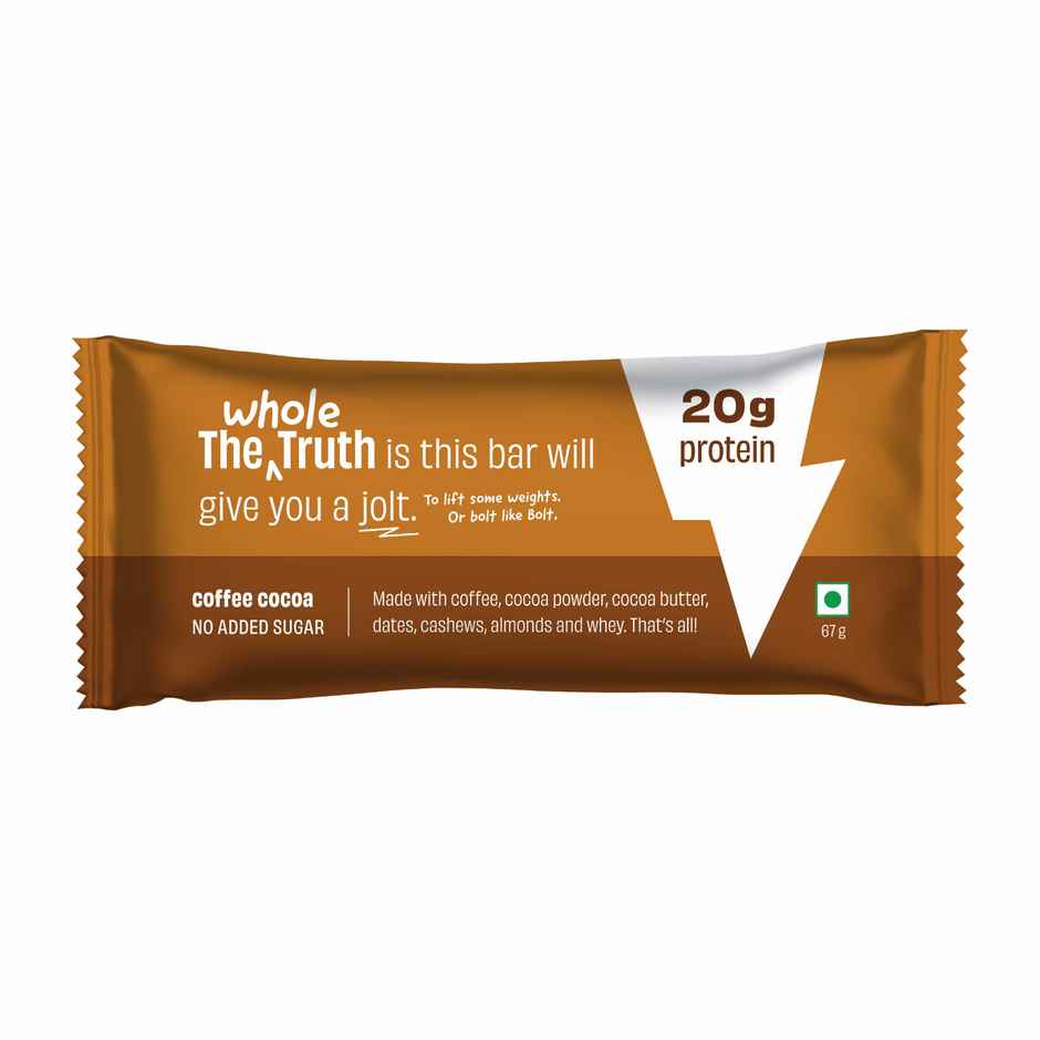 The Whole Truth 20g Protein Coffee Cocoa Protein Bar