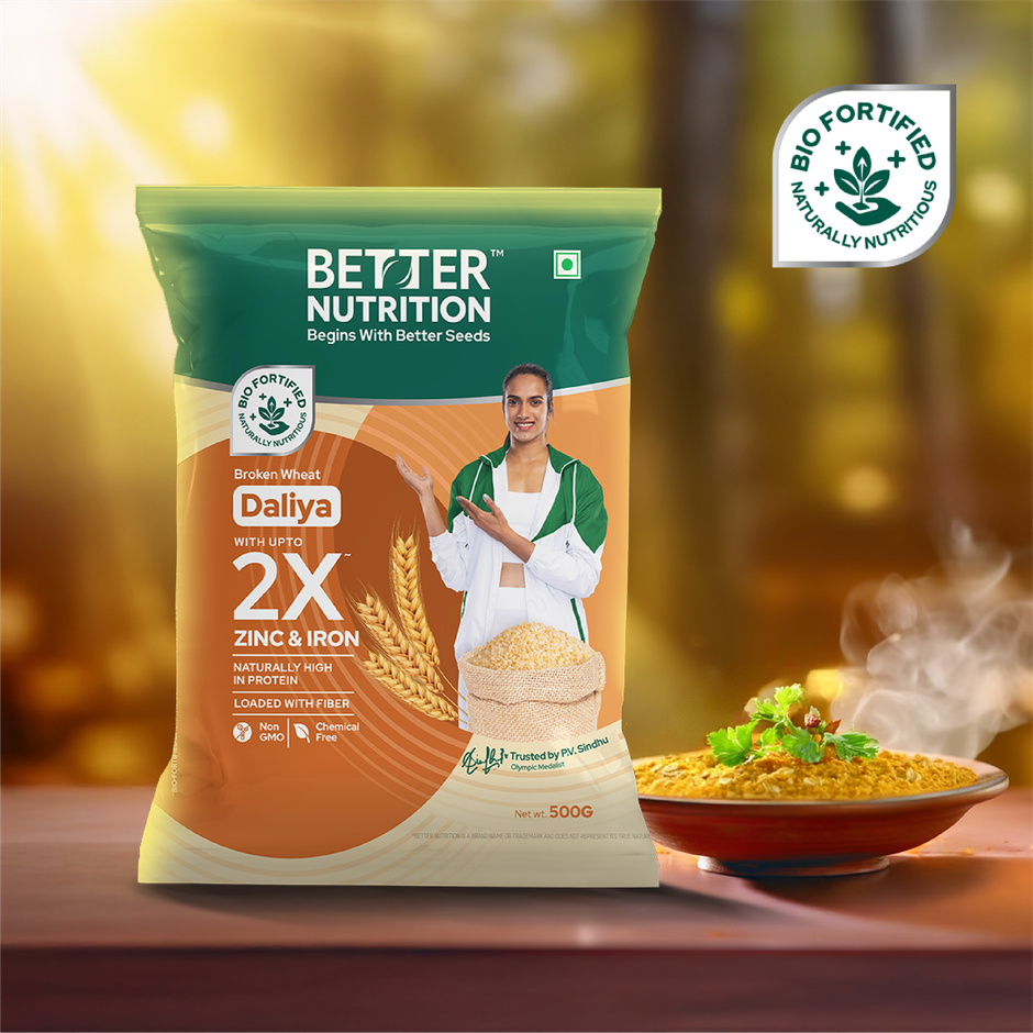 Better Nutrition Daliya - 2X Nutrition, Naturally | Broken Wheat