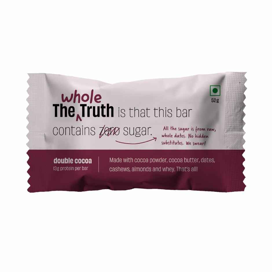 The Whole Truth Double Cocoa Protein Bar