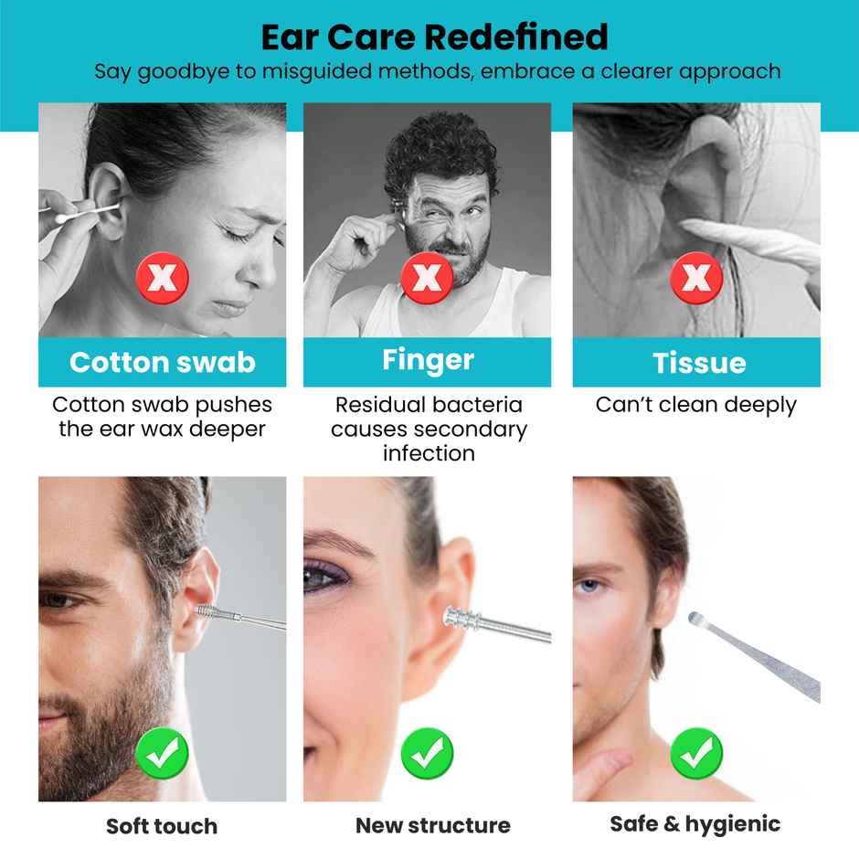 Xtrim Ear Wax Cleaner Reusable Tool kit