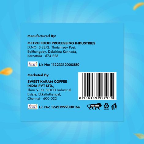 Sweet Karam Coffee - No Palm Oil Potato Chips - Tuticorin Rock Salt