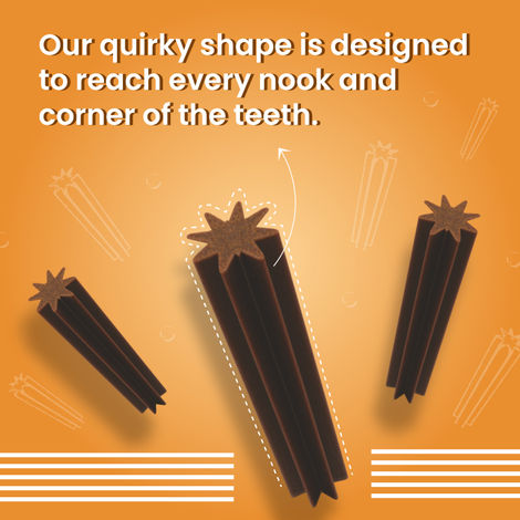 Bark Out Loud Dental Stick-Removes Plaque & Tartar, No Sugar Dog Treats