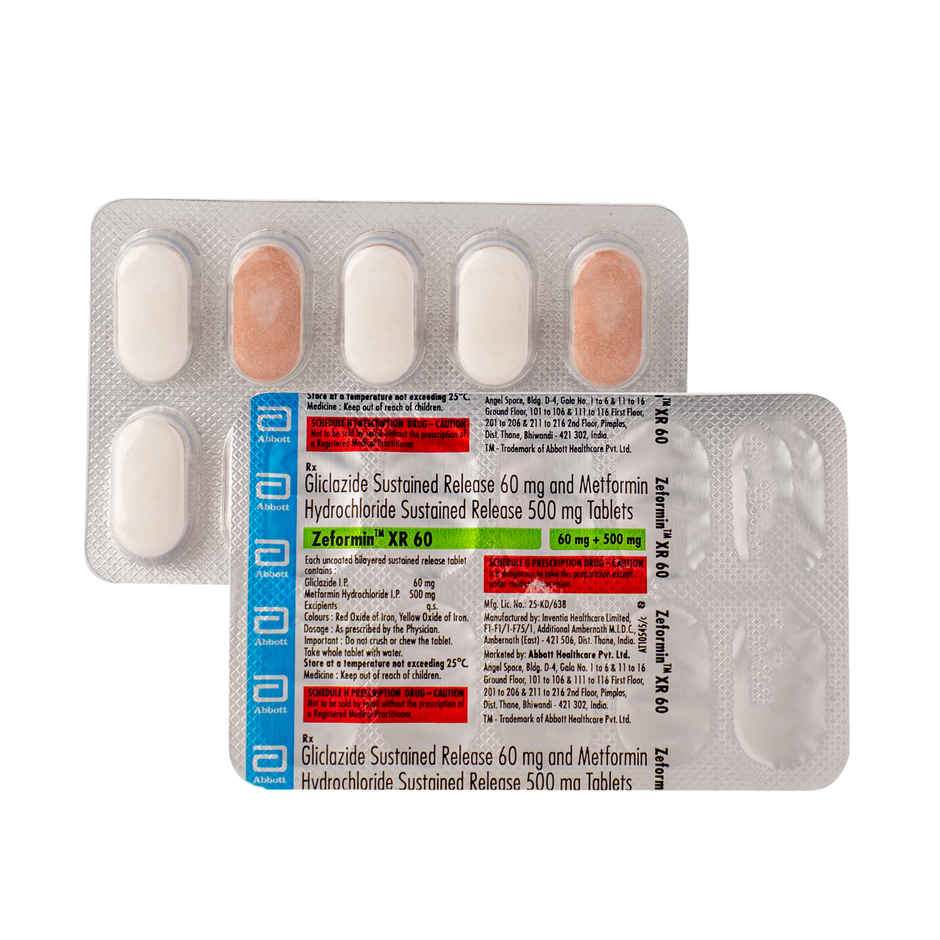 Zeformin XR 60 Tablet SR