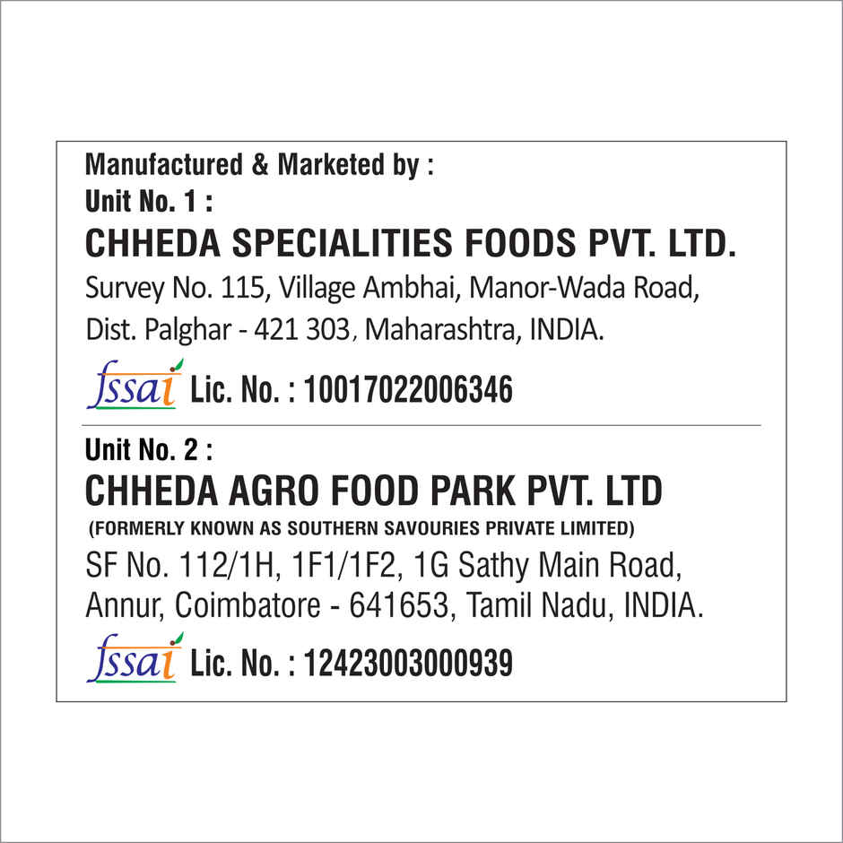 Chheda's Golden Plain Salted Chips Combo