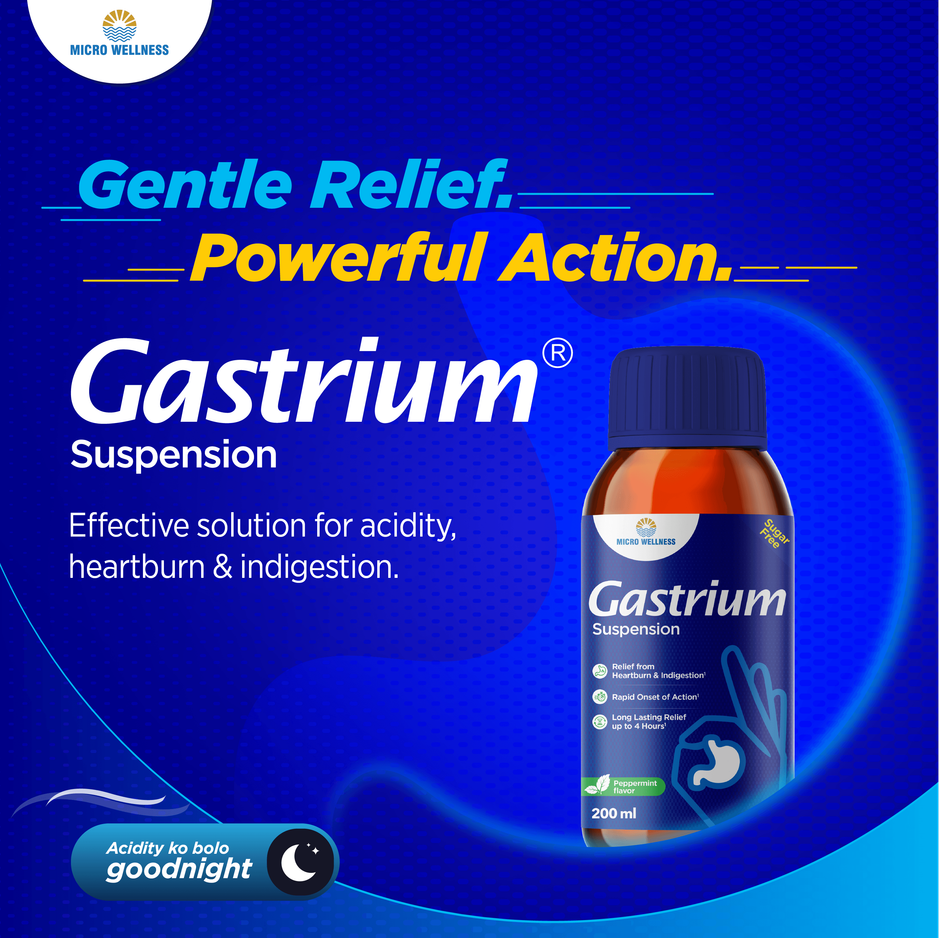 Gastrium Oral Suspension Peppermint Sugar Free