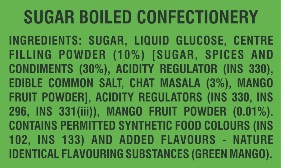 Lavian Exotique Twist Mango Candy