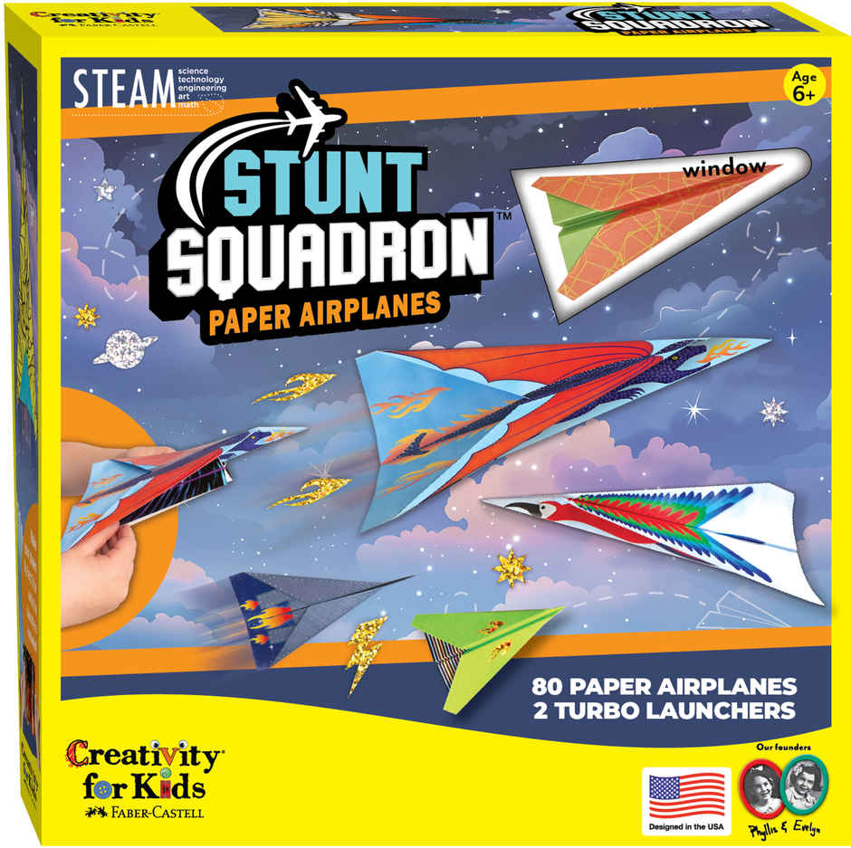 Creativity For Kids Stunt Squadron Paper Airplanes
