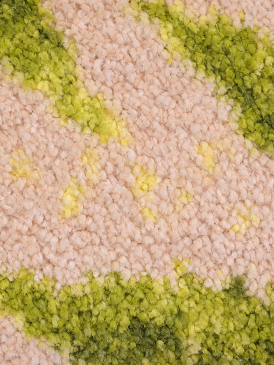 Saral Home Cedar Microfiber Anti-Slip Bath Mat | Beige - 40 x 60 cm