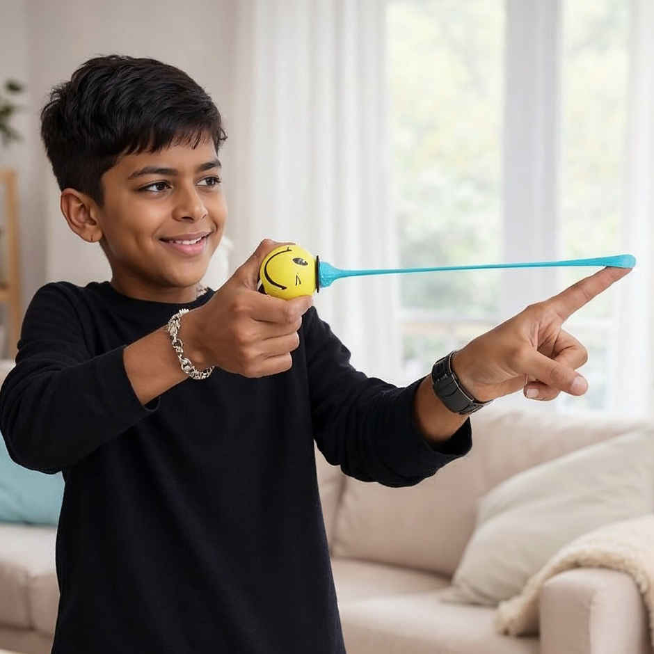Propcon | Emoji Ball Slingshot Toy