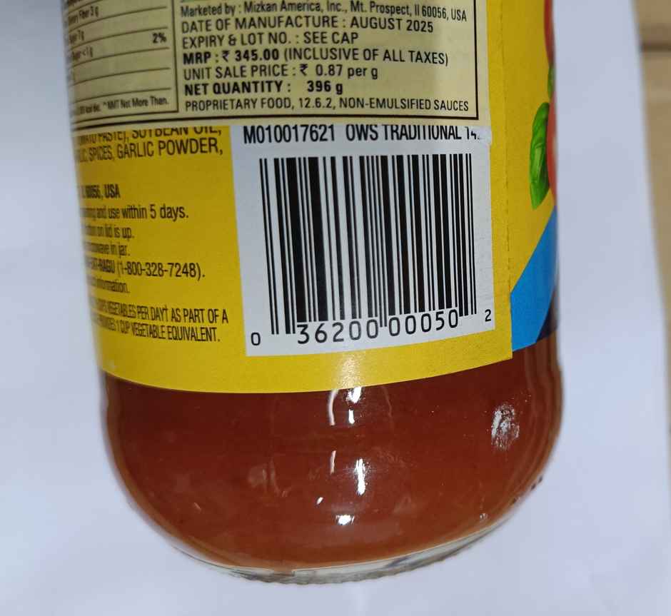 Ragu Traditional Pasta Sauce (S)