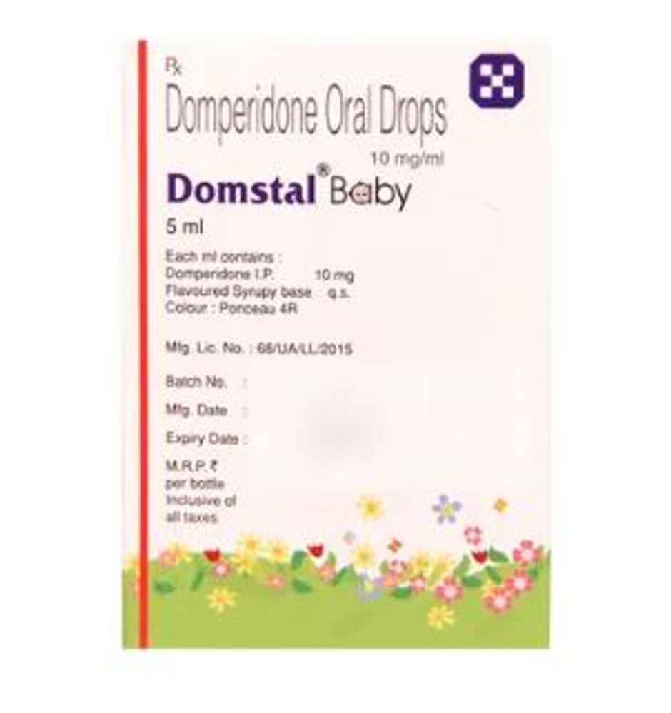 Domstal Baby Delicious Strawberry Flavour Oral Drop