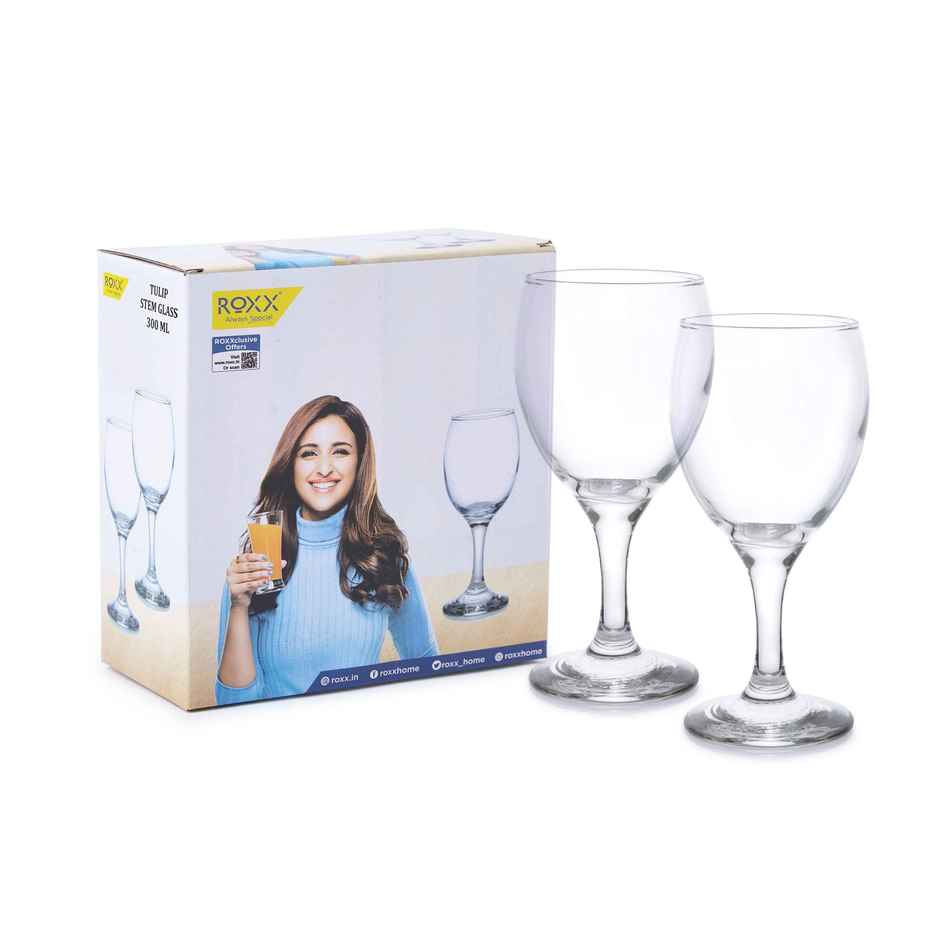 Roxx Tulip Stem 2 pcs Glass 300 ml