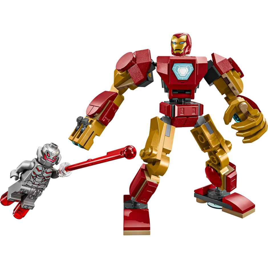 LEGO Marvel Iron Man Mech vs Ultron Buildable Super Hero Figure Playset Building Blocks|6Y+